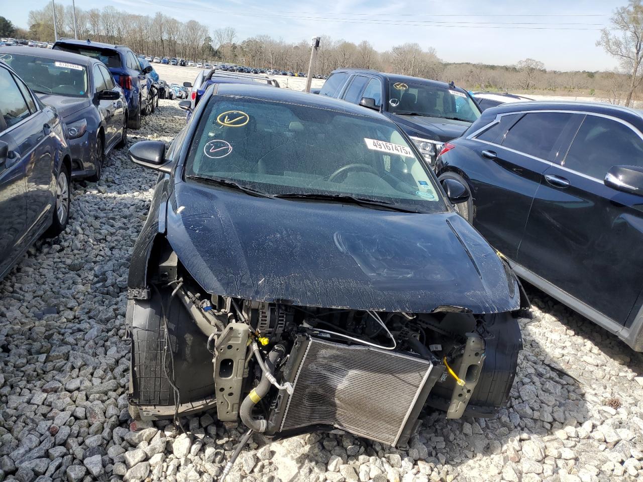 2022 KIA Rio VIN 3KPA24AD4NE496118 Copart auction photo, front end damage thumbnail 5