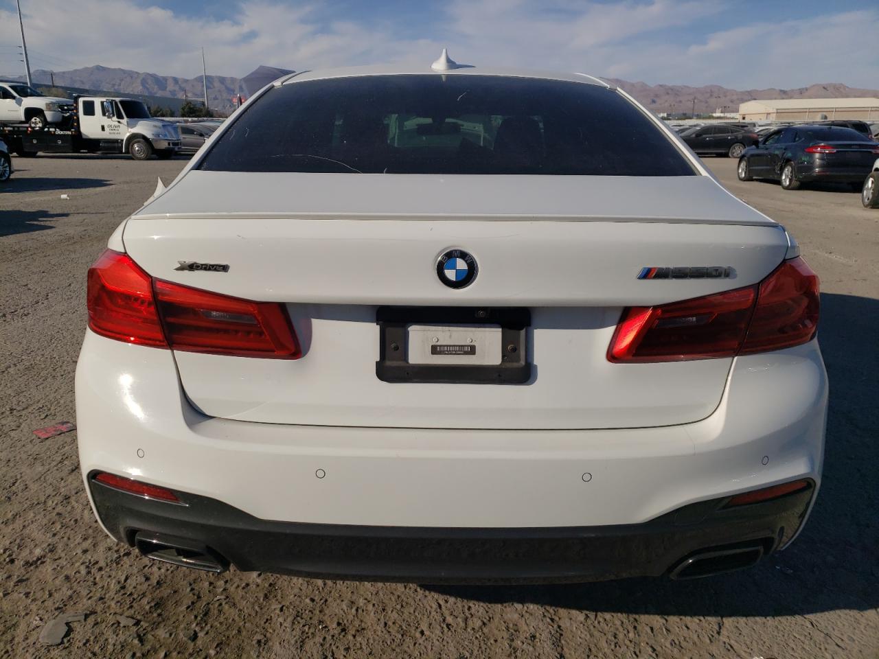 2020 BMW M5 VIN WBAJS7C09LCD86584 Copart auction photo, front end / side damage thumbnail 6