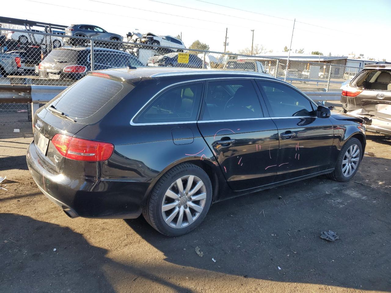 2010 Audi A4 VIN WAUWFAFL8AA008033 Copart auction photo, front end damage thumbnail 3