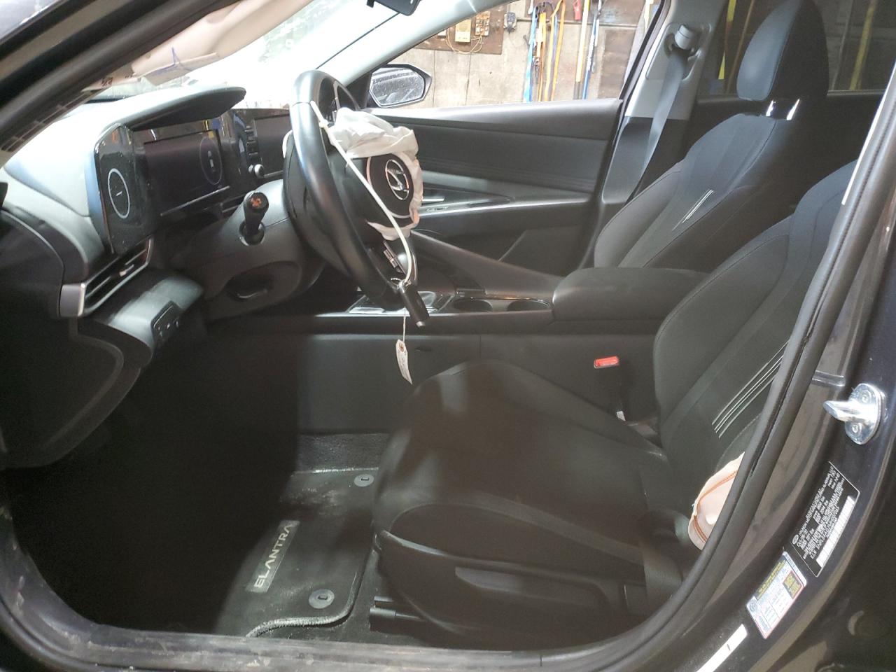 2021 Hyundai Elantra VIN 5NPLS4AG2MH007065 Copart auction photo, all over damage thumbnail 7