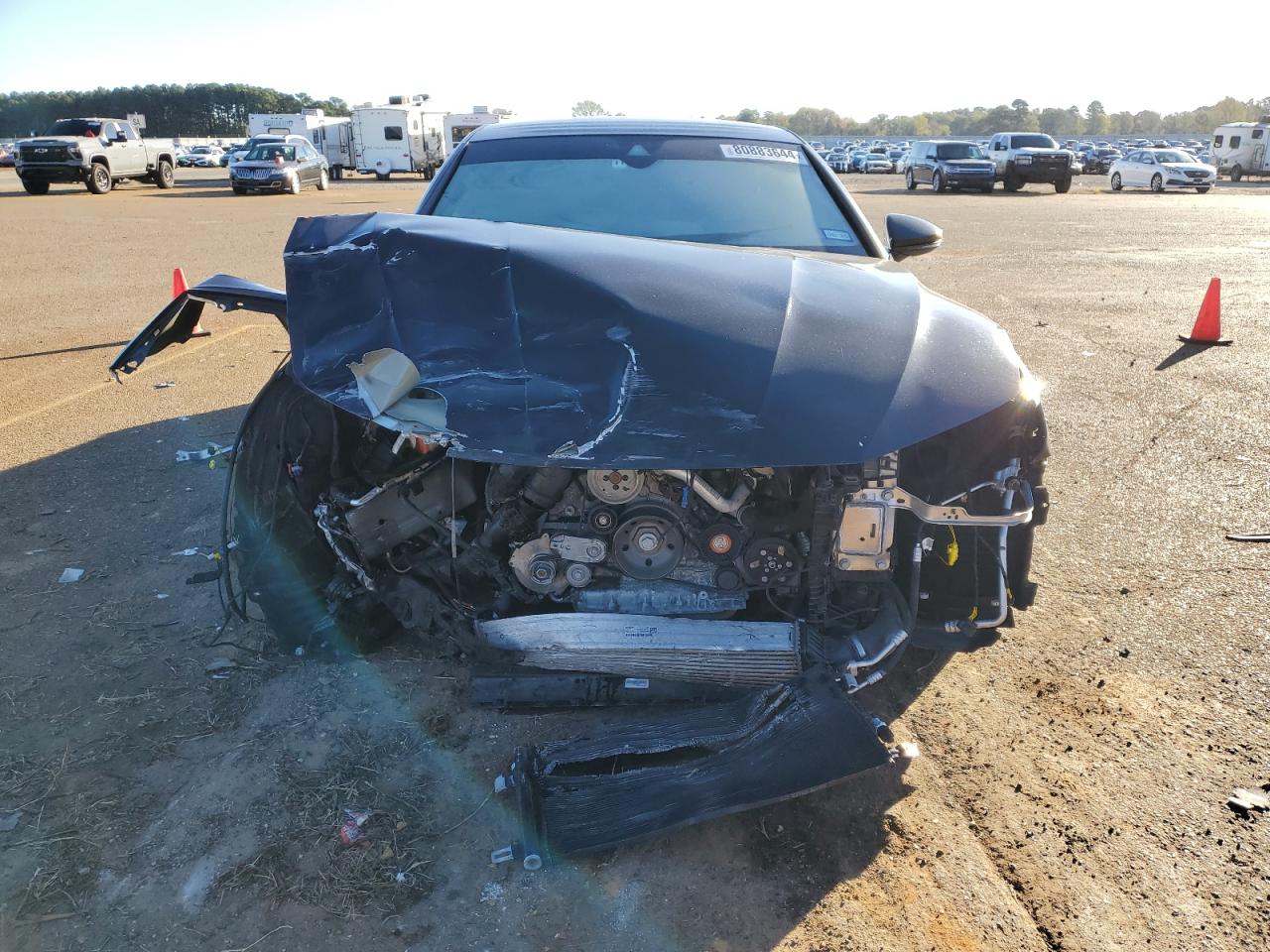 2019 Audi A7 VIN WAUV2BF2XKN112568 Copart auction photo, front end / side damage thumbnail 5