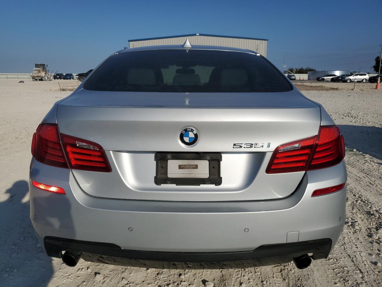 2013 BMW 5er VIN WBAFR7C54DC824892 Copart auction photo, hail damage thumbnail 6