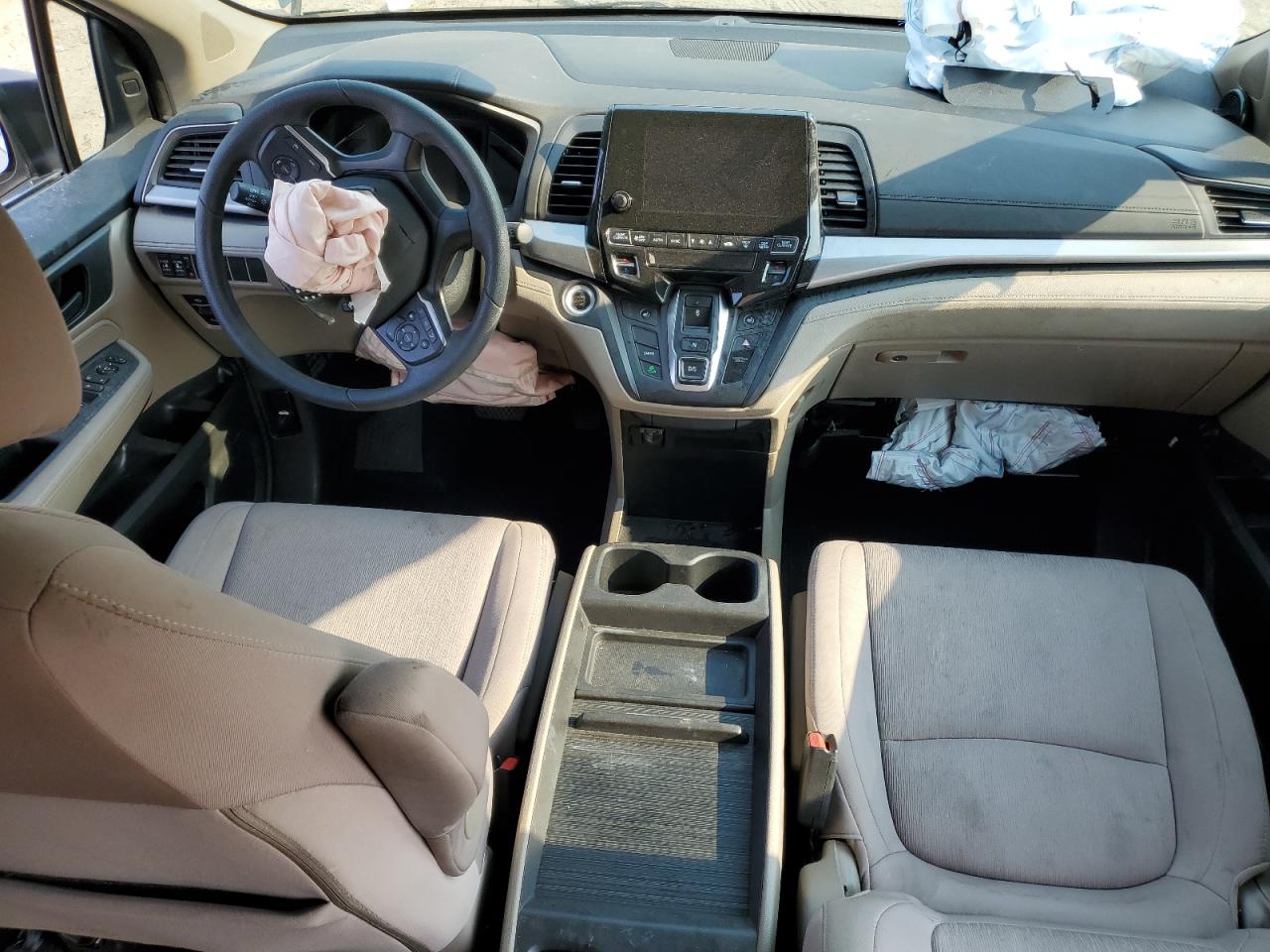 2019 Honda Odyssey VIN 5FNRL6H54KB043102 Copart auction photo, all over / undercarriage damage thumbnail 8