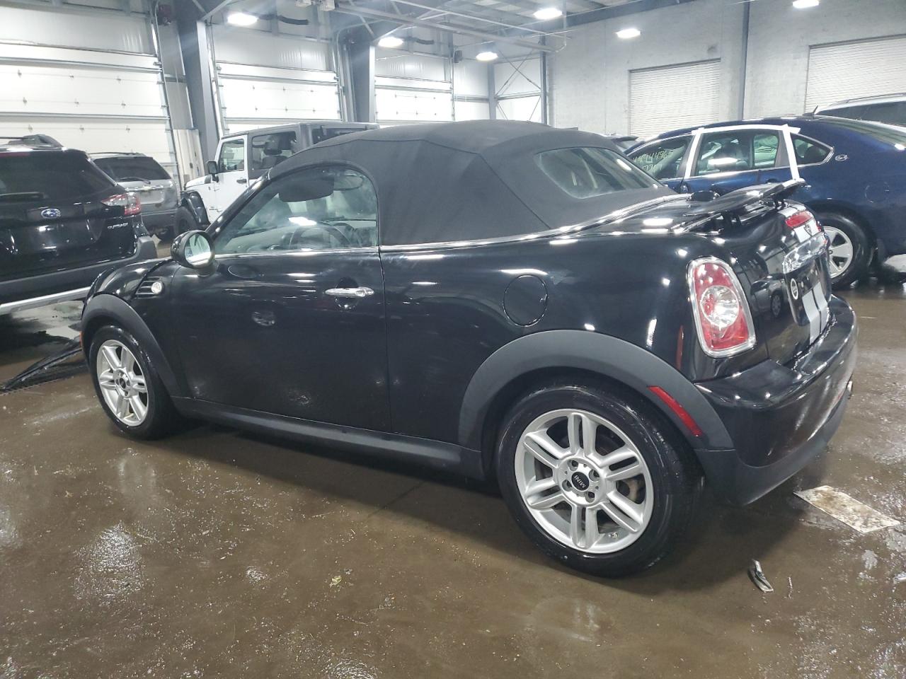 2013 MINI Cooper VIN WMWSY1C52DT625144 Copart auction photo, vandalism damage thumbnail 2