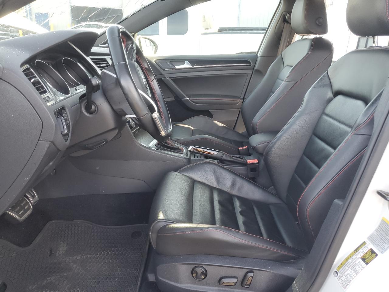 2015 Volkswagen GTI VIN 3VW447AU0FM098188 Copart auction photo, front end / top/roof damage thumbnail 7