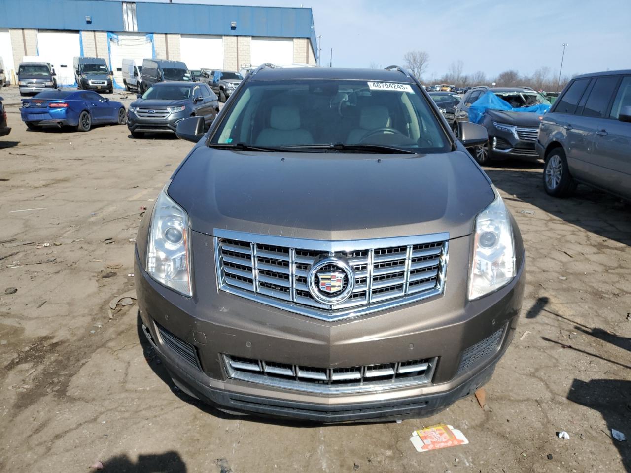 2014 Cadillac SRX VIN 3GYFNBE36ES548668 Copart auction photo, rear end damage thumbnail 5