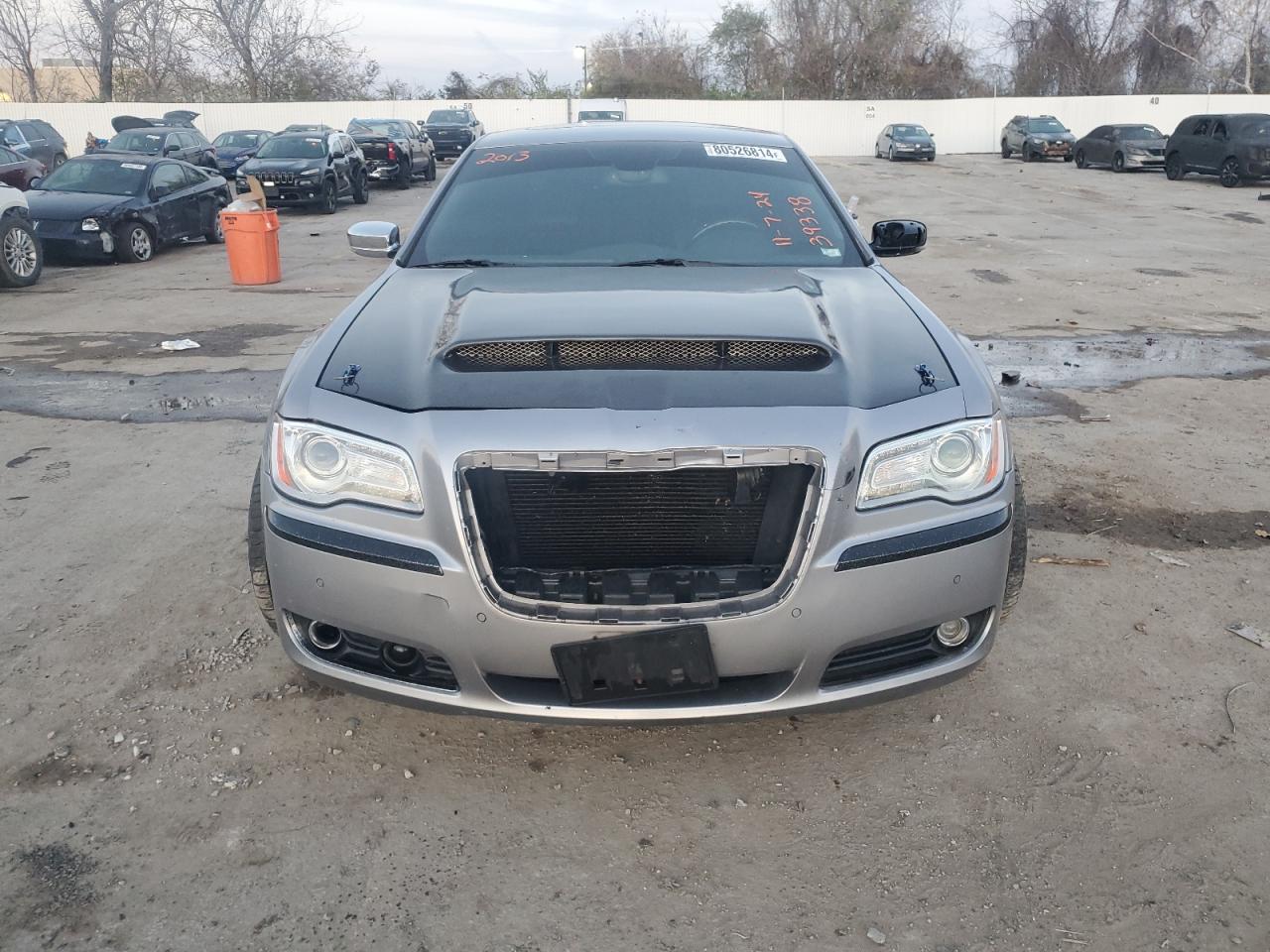 2013 Chrysler 300 VIN 2C3CCAKT3DH608425 Copart auction photo, front end damage thumbnail 5
