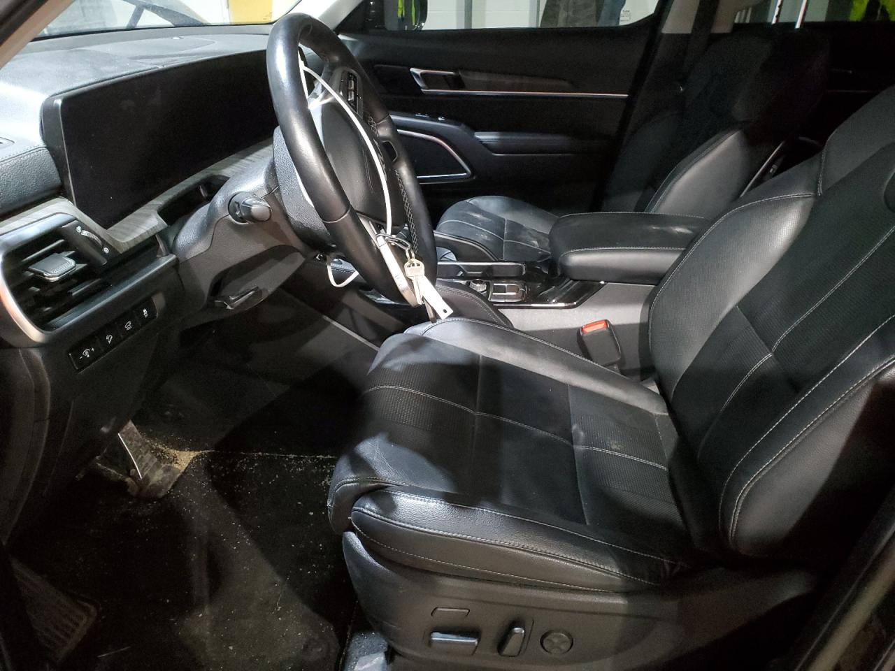 2023 KIA Telluride VIN 5XYP5DGC7PG338443 Copart auction photo, front end damage thumbnail 7