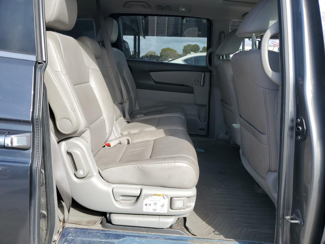 2012 Honda Odyssey VIN 5FNRL5H68CB143529 Copart auction photo, rear end damage thumbnail 11
