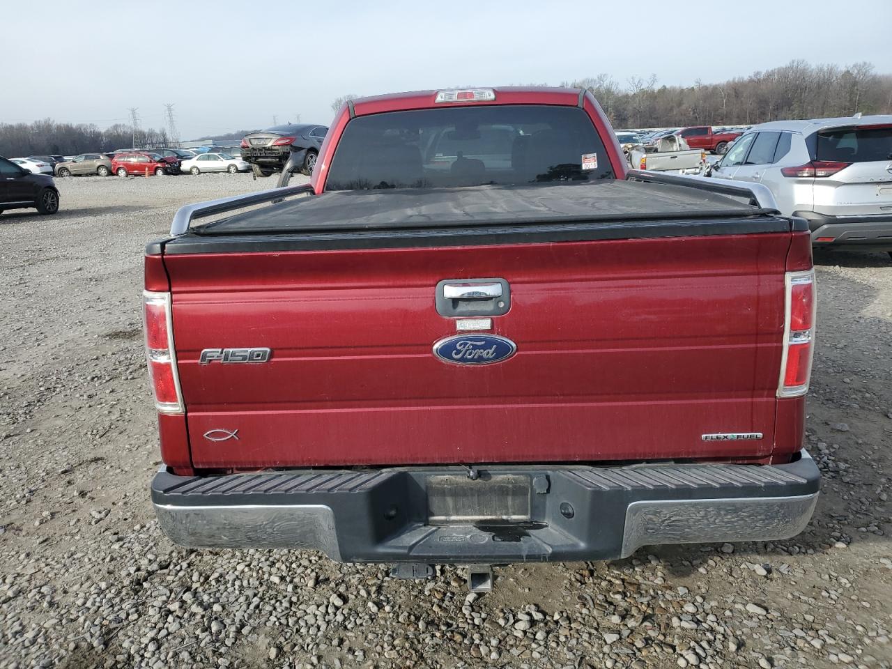 2013 Ford F-150 VIN 1FTEX1CM1DFC12267 Copart auction photo, front end damage thumbnail 6