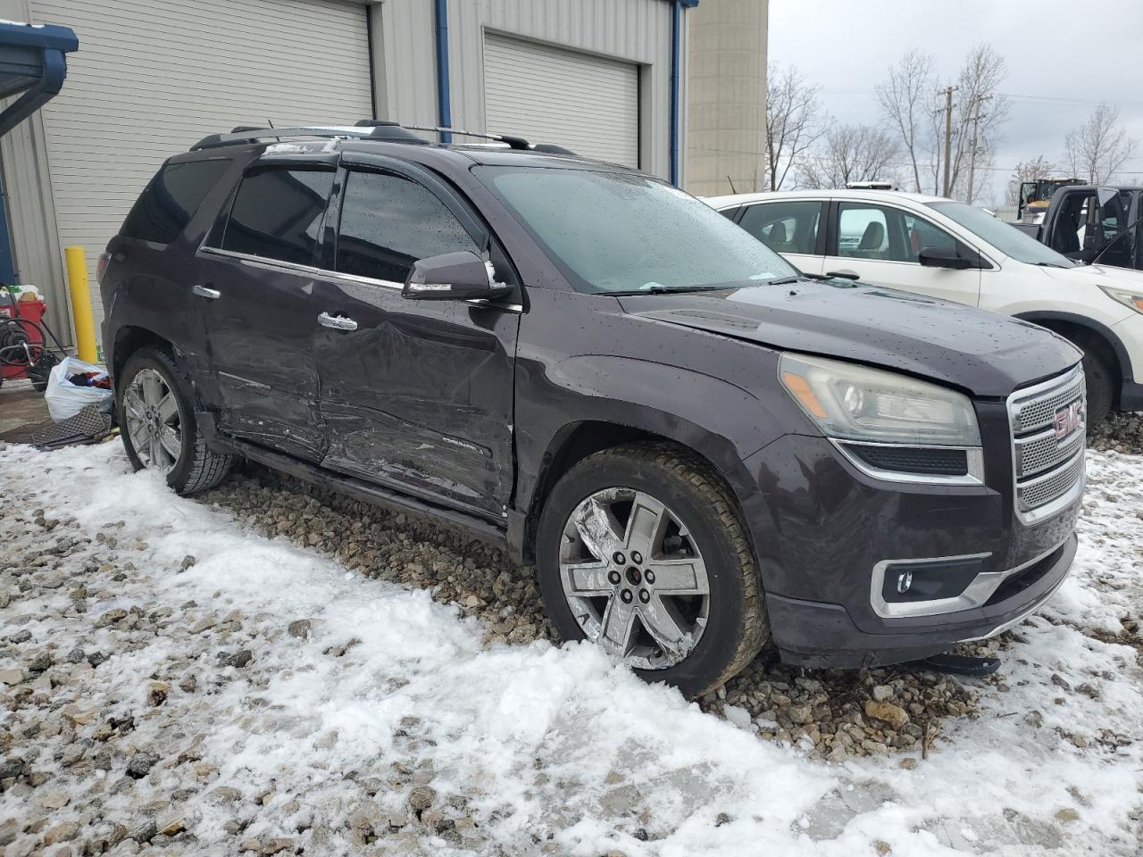 2015 GMC Acadia VIN 1GKKRTKD1FJ236518 Copart auction photo, side damage thumbnail 4