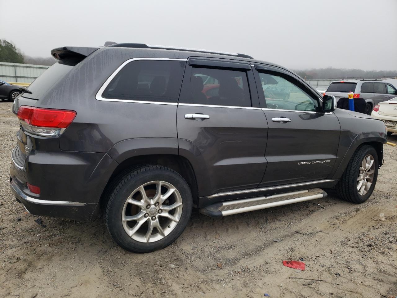 2014 Jeep Grand Cherokee VIN 1C4RJFJG0EC453463 Copart auction photo, front end / side damage thumbnail 3