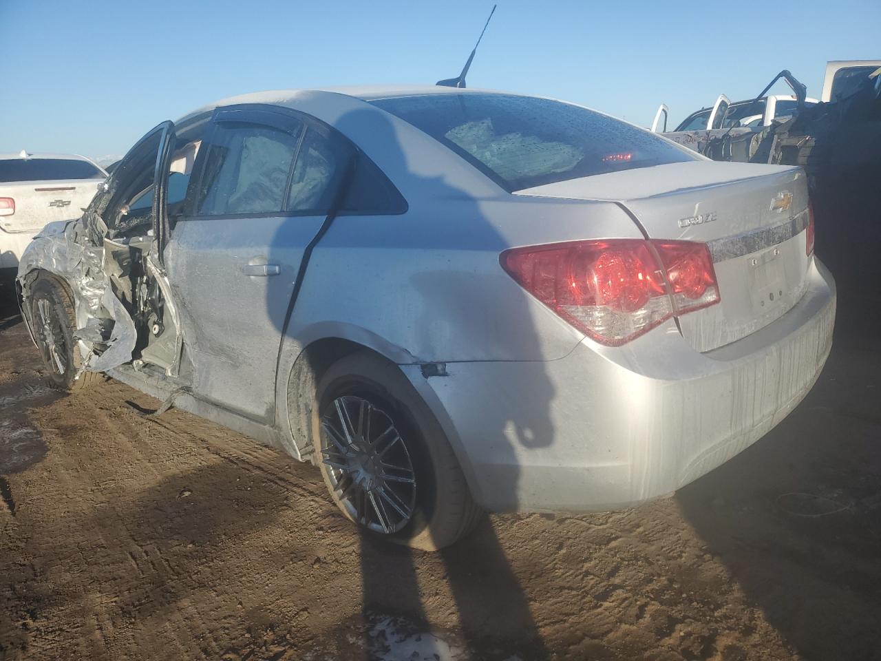 2013 Chevrolet Cruze VIN 1G1PA5SH0D7278933 Copart auction photo, front end / side damage thumbnail 2