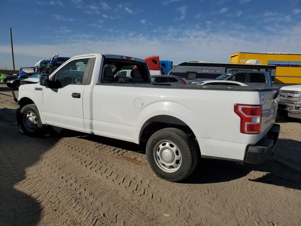 2018 Ford F-150 VIN 1FTMF1CB1JKF45200 Copart auction photo, front end damage thumbnail 2