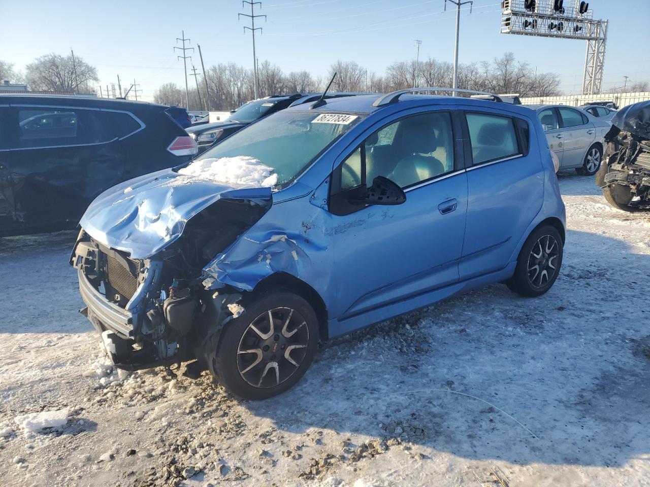 2013 Chevrolet Spark VIN KL8CF6S99DC522827