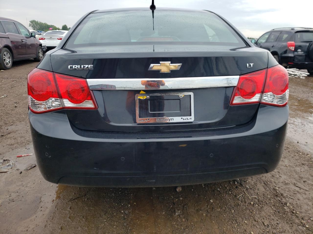2012 Chevrolet Cruze VIN 1G1PF5SC8C7390206 Copart auction photo, front end / side damage thumbnail 6