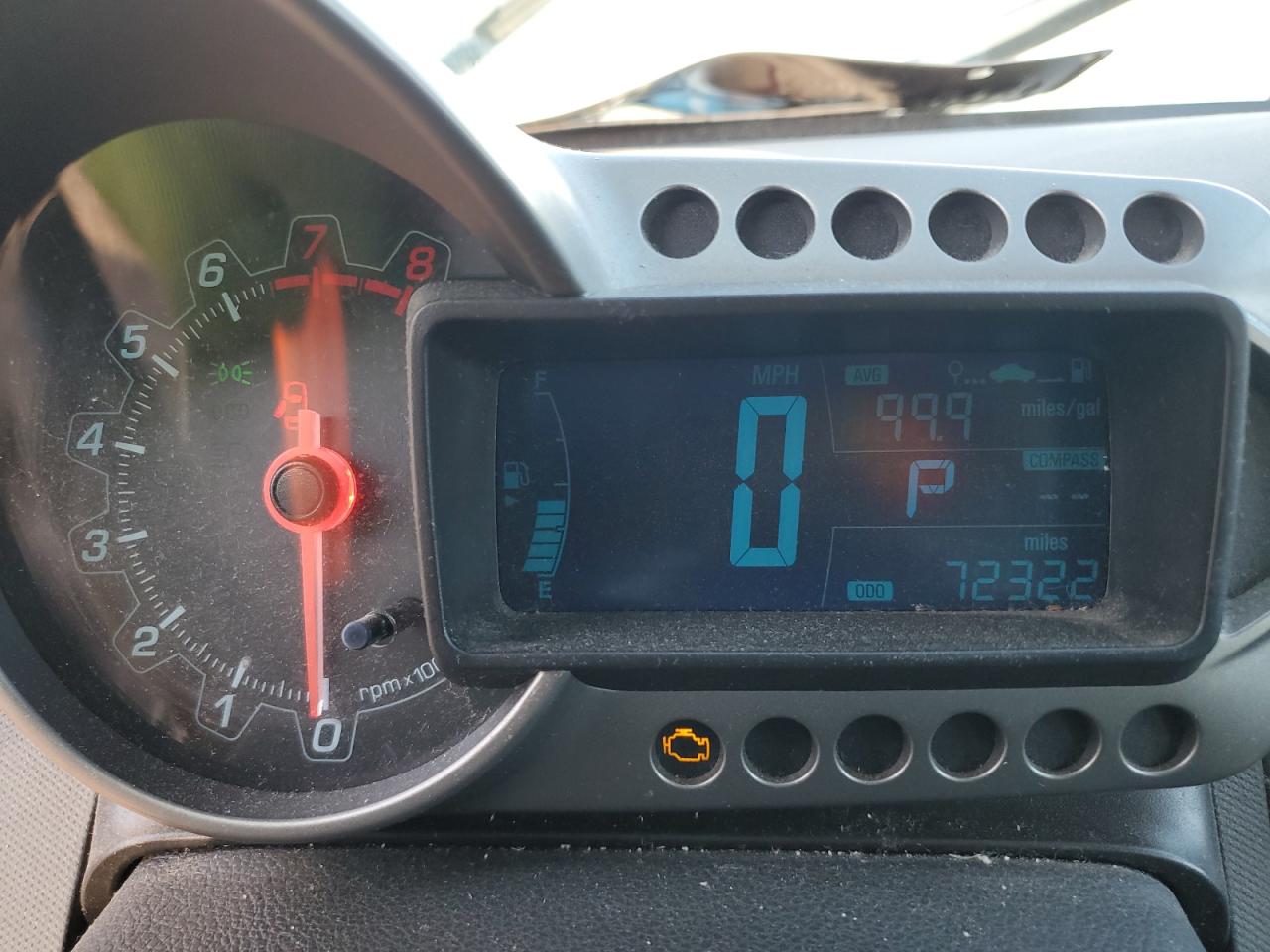 2015 Chevrolet Sonic VIN 1G1JC5SH8F4150119 Copart auction photo, front end damage thumbnail 9