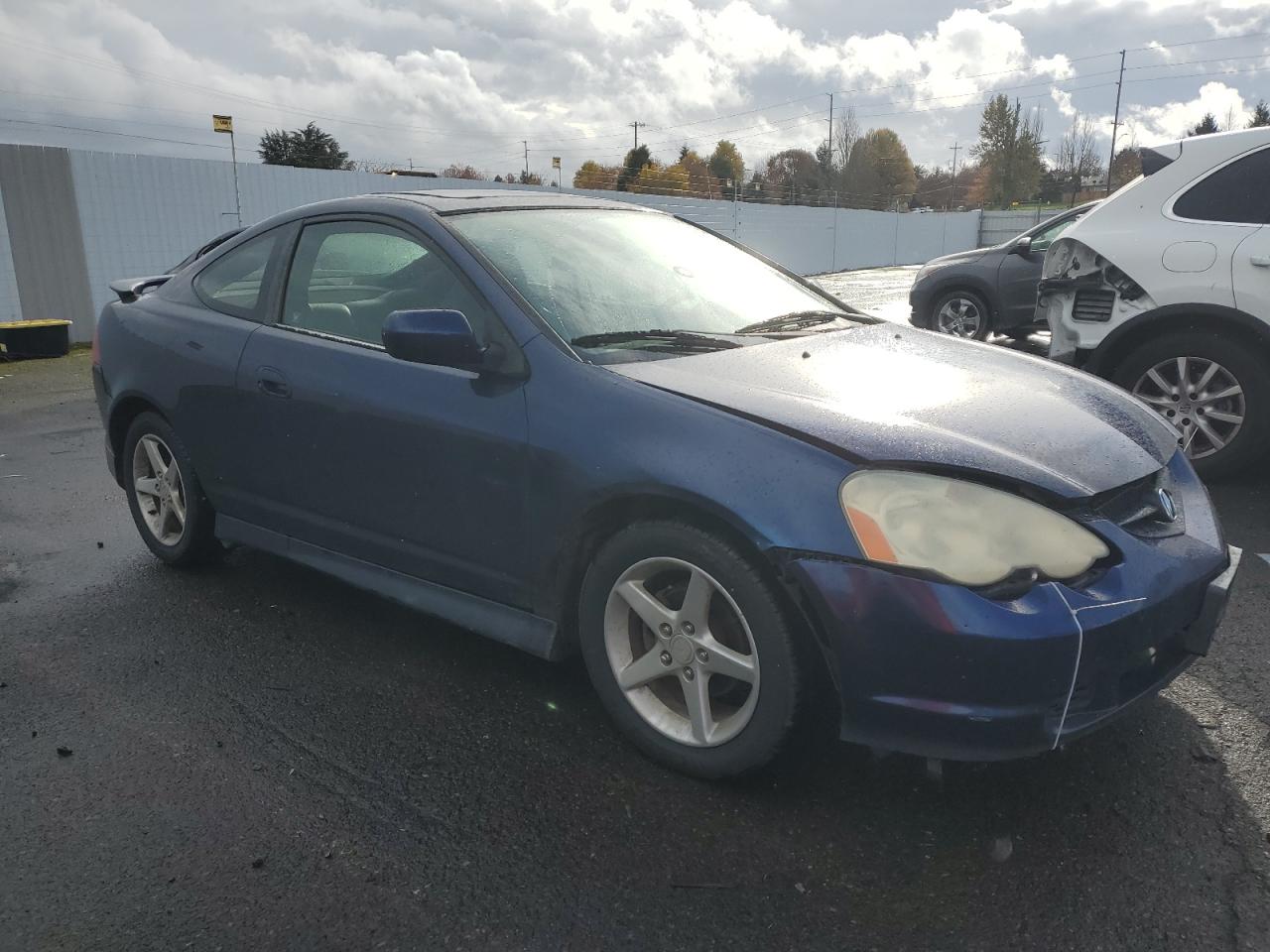2002 Acura RSX VIN JH4DC54872C042333 Copart auction photo, front end / all over damage thumbnail 4