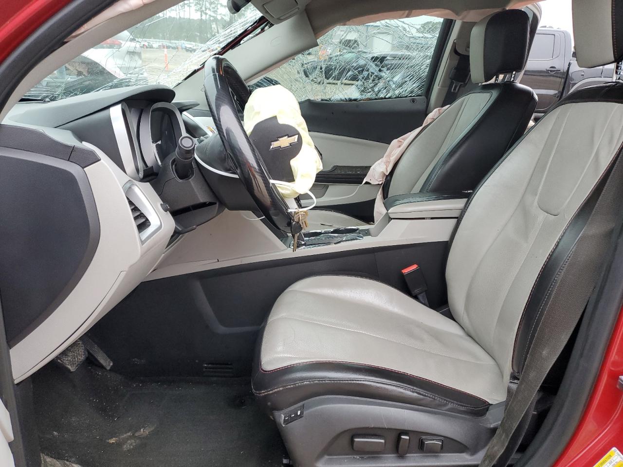 2015 Chevrolet Equinox VIN 2GNFLDE39F6119538 Copart auction photo, side / front end damage thumbnail 7