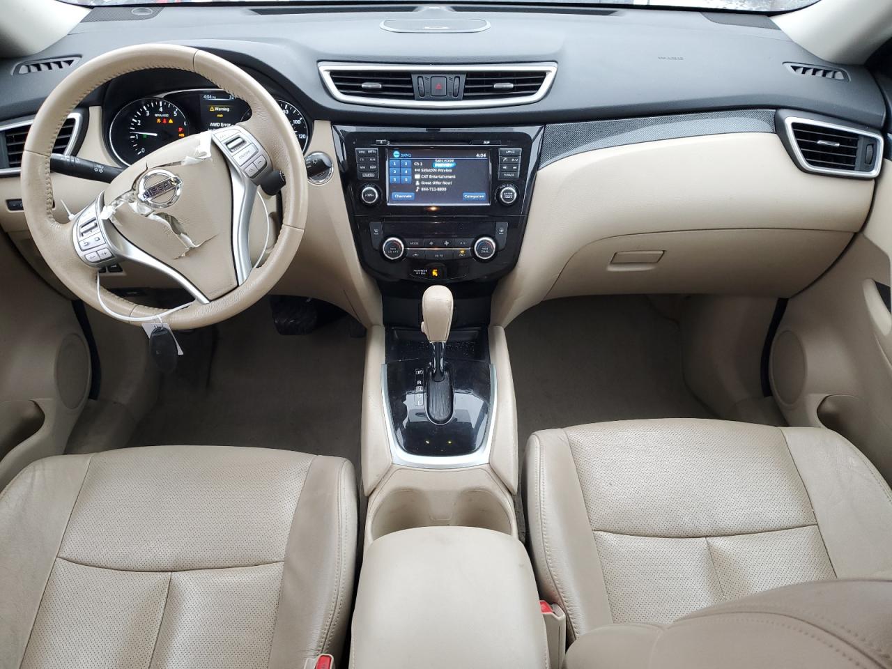 2014 Nissan Rogue VIN 5N1AT2MV4EC783550 Copart auction photo, front end damage thumbnail 8
