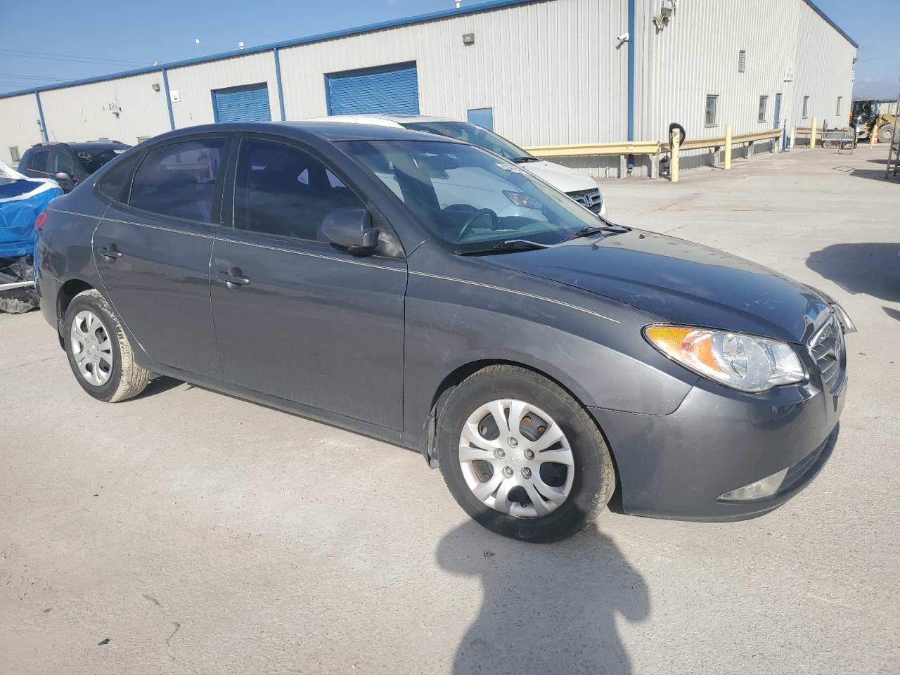 2009 Hyundai Elantra VIN KMHDU46D29U605288 Copart auction photo, front end / side damage thumbnail 4