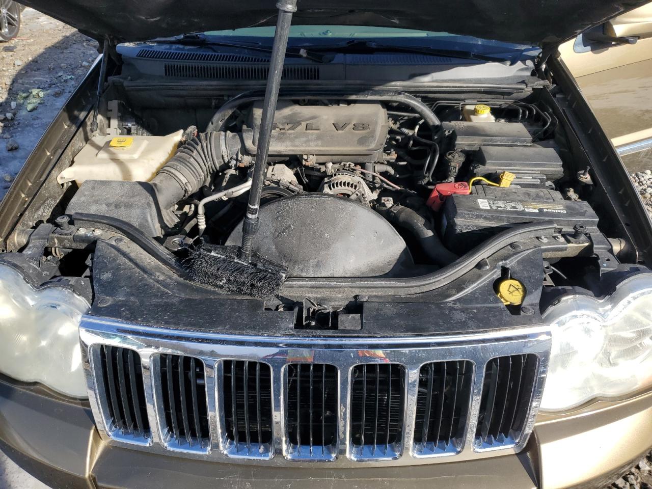 2009 Jeep Grand Cherokee VIN 1J8HR58P99C521309 Copart auction photo, undercarriage damage thumbnail 12