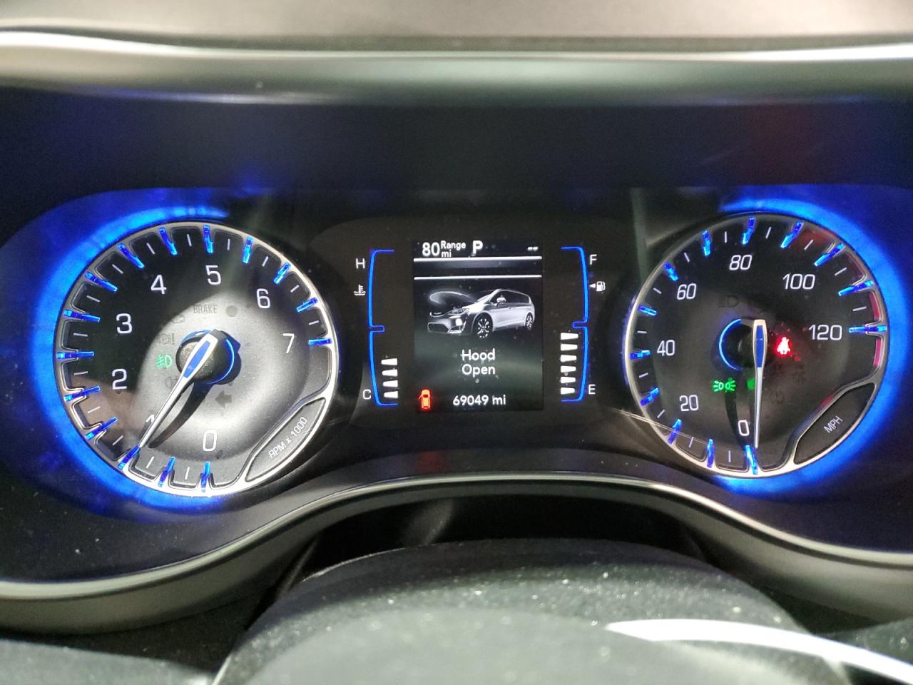 2018 Chrysler Pacifica VIN 2C4RC1BG8JR237194 Copart auction photo, side damage thumbnail 9