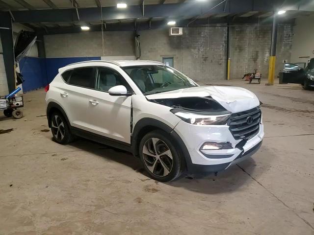 2016 Hyundai Tucson VIN KM8J33A22GU027406 Copart auction photo, front end / side damage thumbnail 14