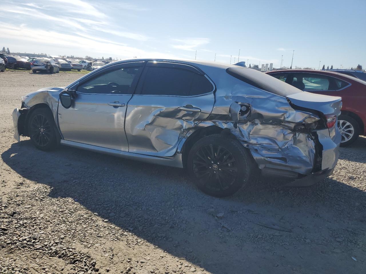 2023 Toyota Camry VIN 4T1C31AK2PU607851 Copart auction photo, all over damage thumbnail 2