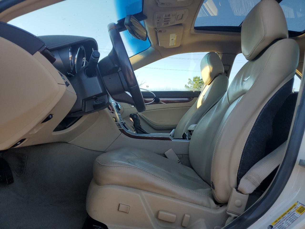 2013 Cadillac CTS VIN 1G6DE5E58D0150340 Copart auction photo, rear end damage thumbnail 7