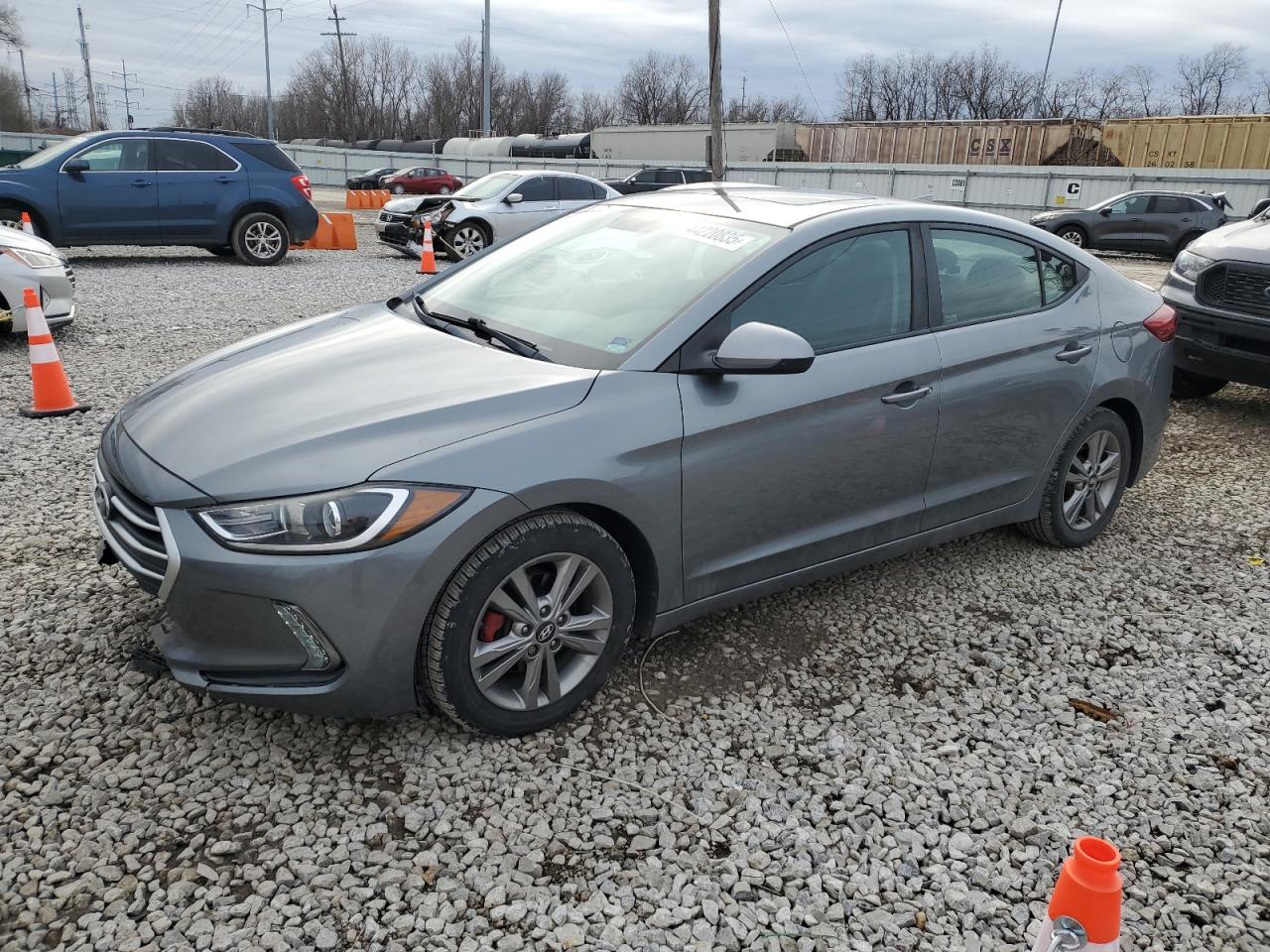 2018 Hyundai Elantra VIN KMHD84LF5JU575492
