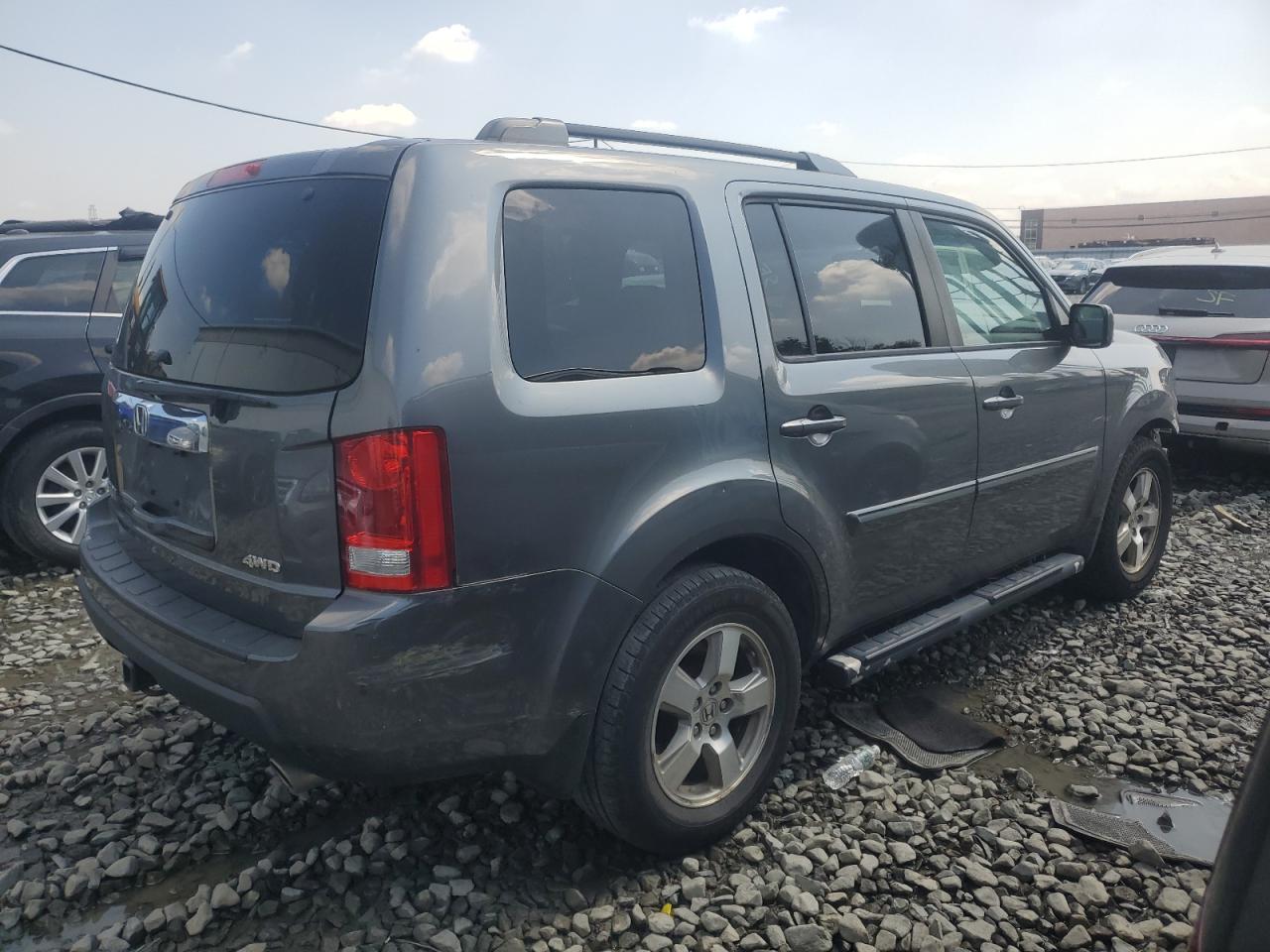 2011 Honda Pilot VIN 5FNYF4H73BB051698 Copart auction photo, front end damage thumbnail 3