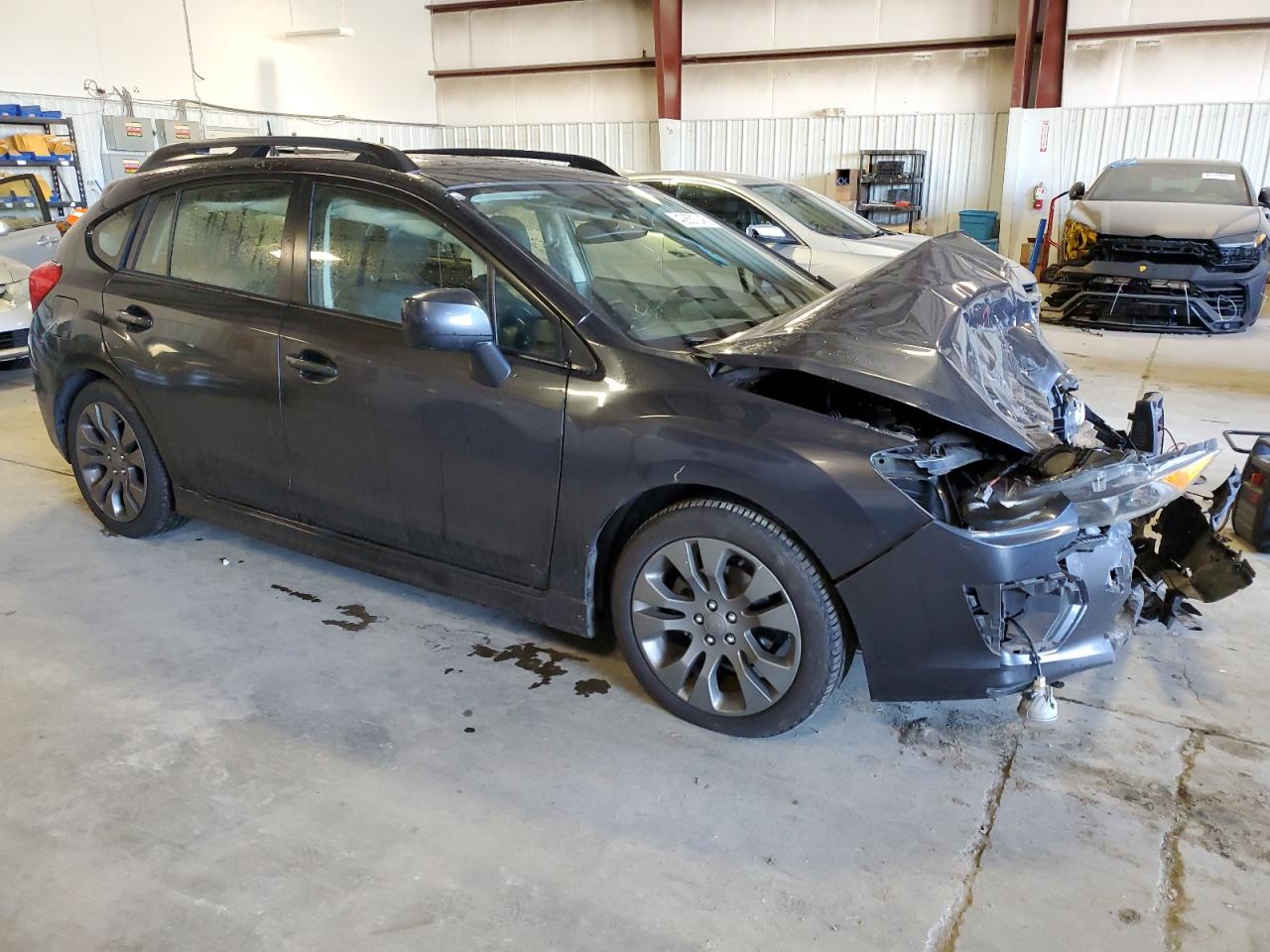 2014 Subaru Impreza VIN JF1GPAS67E8234698 Copart auction photo, front end damage thumbnail 4