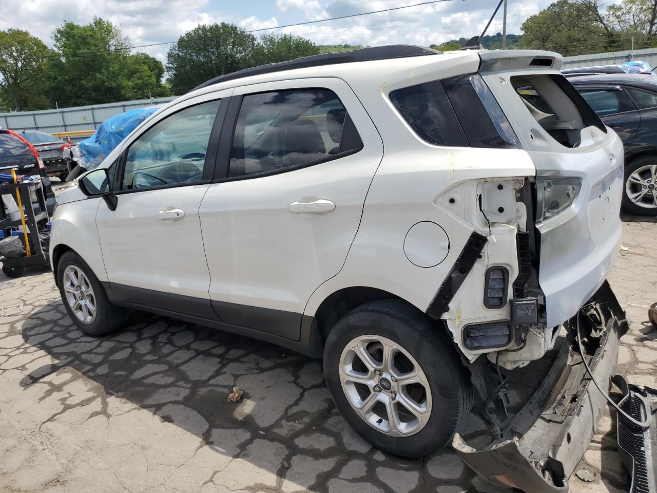 2019 Ford EcoSport VIN MAJ3S2GE2KC252246 Copart auction photo, rear end damage thumbnail 2