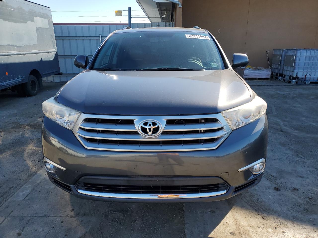2012 Toyota Highlander VIN 5TDDK3EH4CS132191 Copart auction photo, rear end damage thumbnail 5