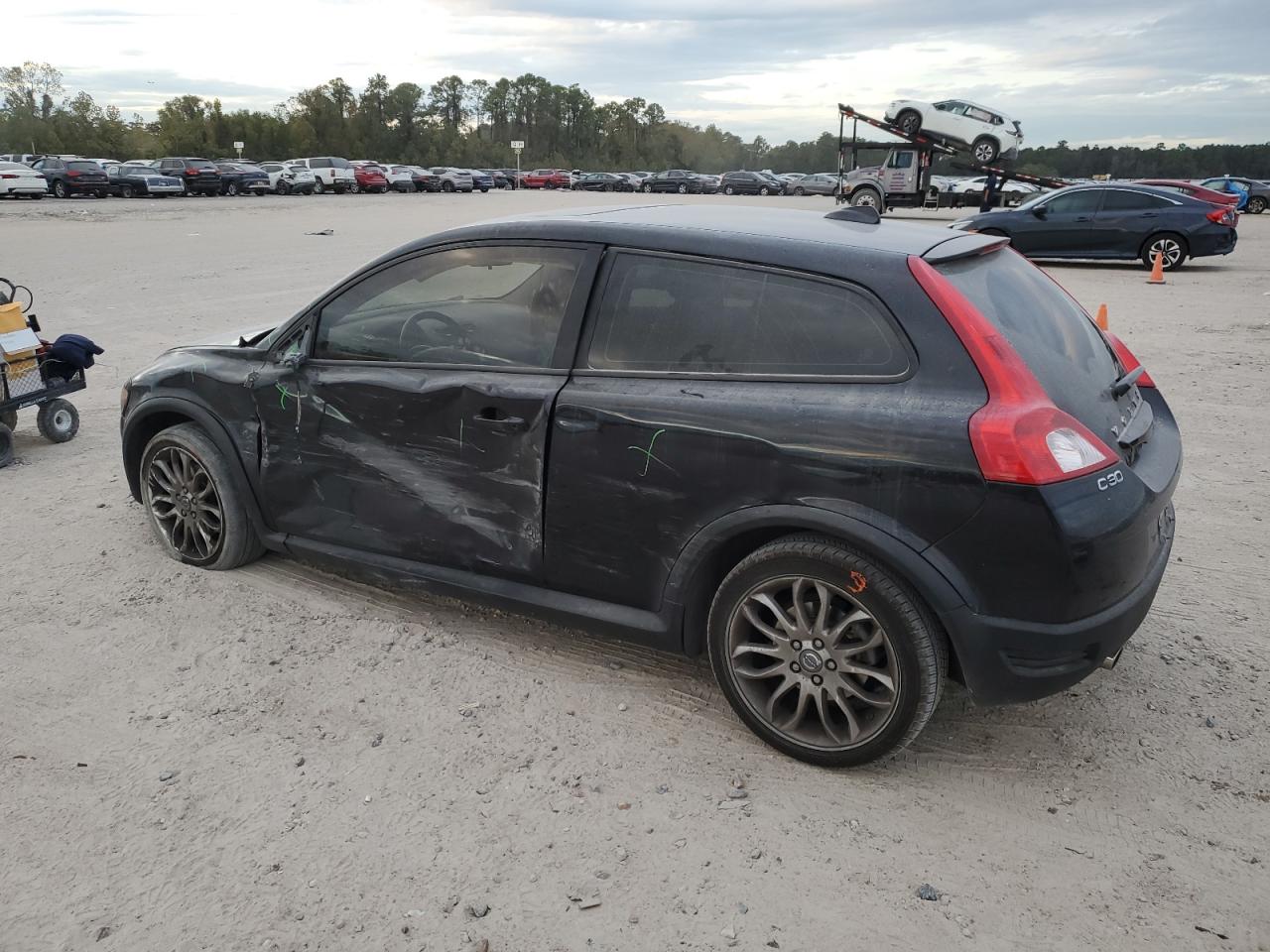2009 Volvo C30 VIN YV1MK672992146091 Copart auction photo, all over / frame damage damage thumbnail 2
