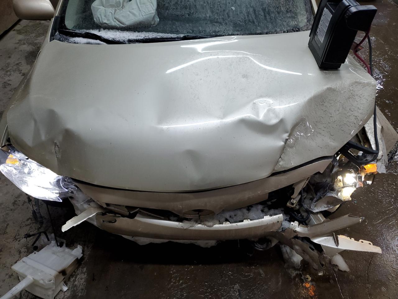 2011 Toyota Corolla VIN 2T1BU4EE1BC711935 Copart auction photo, front end / rear end damage thumbnail 11