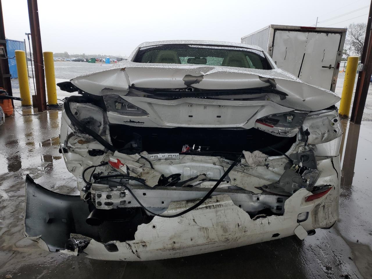 2014 Lexus IS VIN JTHFE2C22E2510736 Copart auction photo, rear end damage thumbnail 6