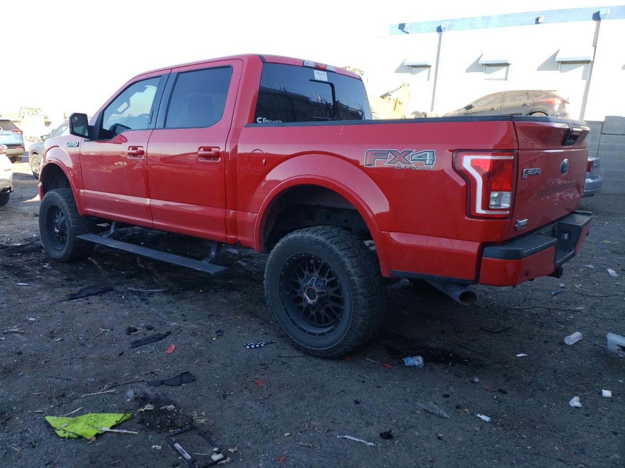 2015 Ford F-150 VIN 1FTEW1EF3FKD56768 Copart auction photo, water/flood damage thumbnail 2