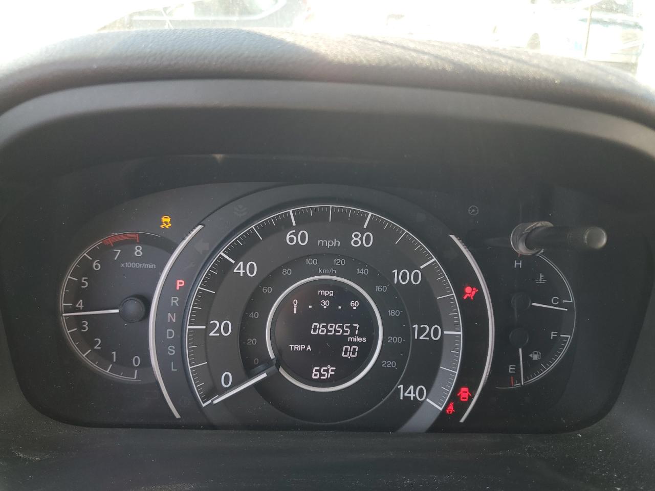 2015 Honda CR-V VIN 2HKRM3H79FH526203 Copart auction photo, rollover / all over damage thumbnail 9