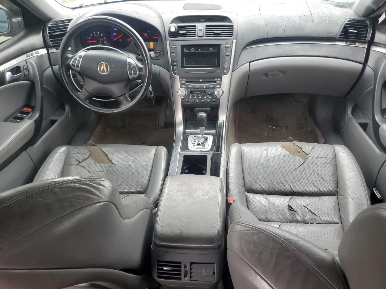 2005 Acura TL VIN 19UUA66215A015829 Copart auction photo, front end / side damage thumbnail 8