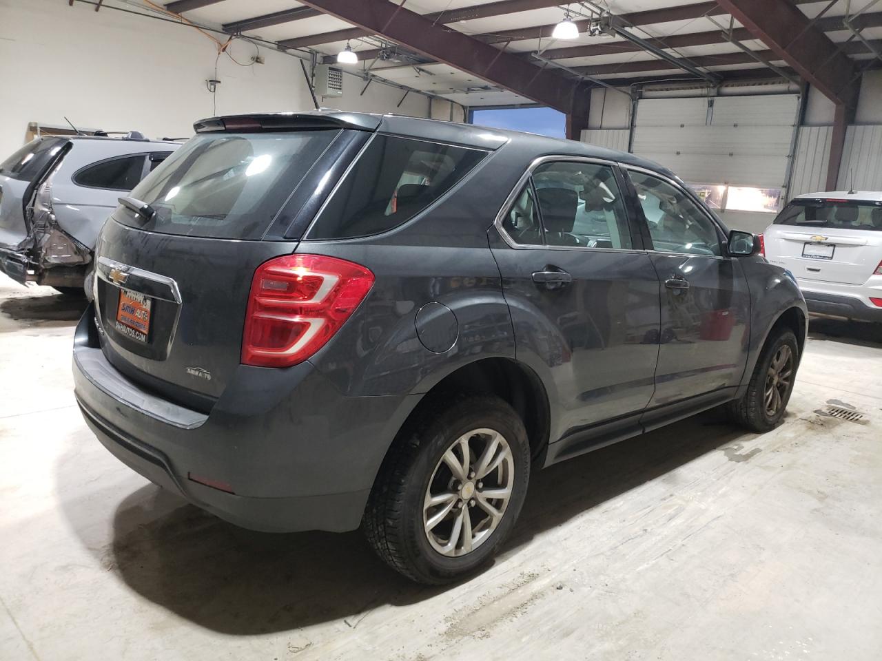 2017 Chevrolet Equinox VIN 2GNFLEEKXH6262448 Copart auction photo, all over damage thumbnail 3