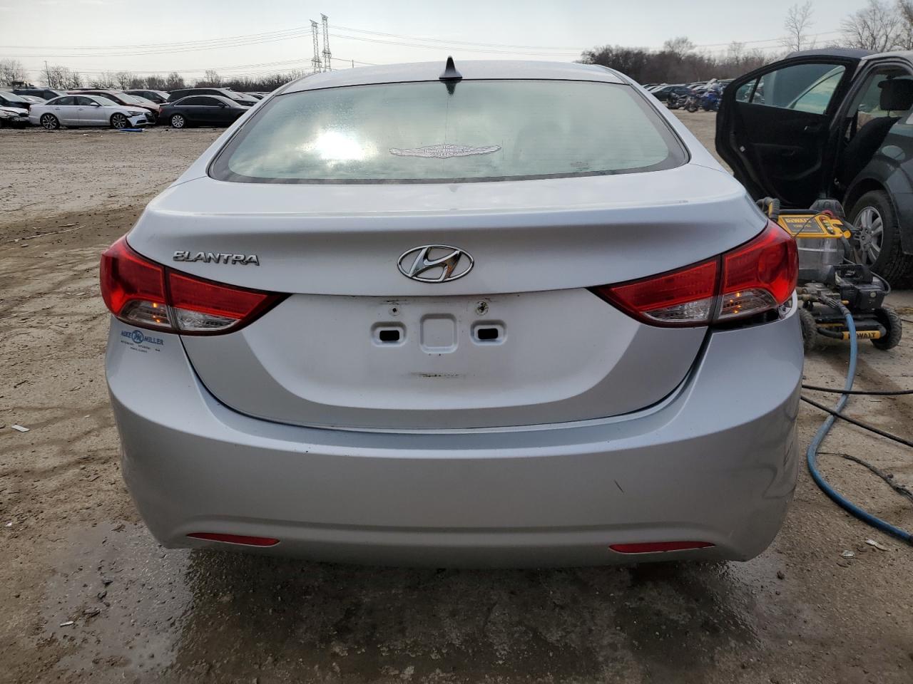 2012 Hyundai Elantra VIN 5NPDH4AE4CH103070 Copart auction photo, rear end / minor dent/scratches damage thumbnail 6