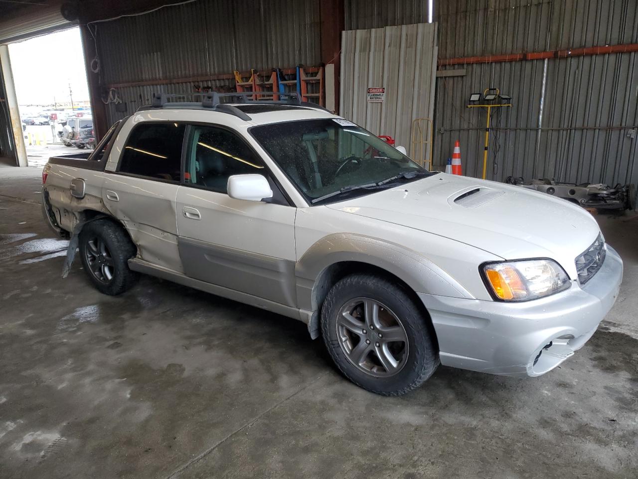 2005 Subaru Baja VIN 4S4BT63C155102485 Copart auction photo, undercarriage / all over damage thumbnail 4