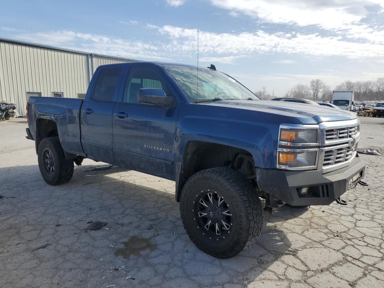 2015 Chevrolet Silverado VIN 1GCVKREC8FZ338046 Copart auction photo, rear end damage thumbnail 4