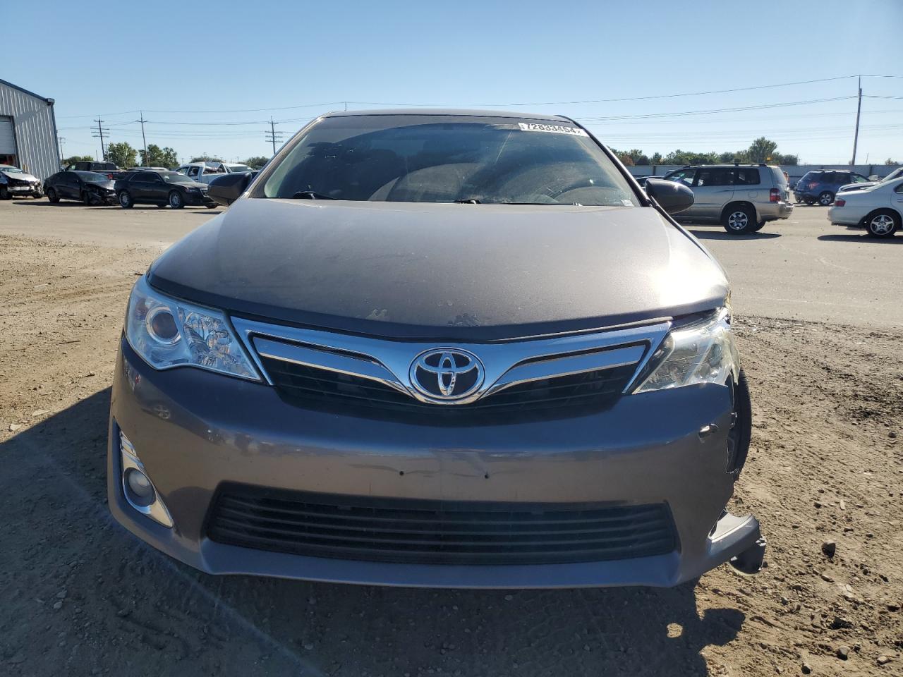 2014 Toyota Camry VIN 4T4BF1FK8ER437767 Copart auction photo, front end / undercarriage damage thumbnail 5