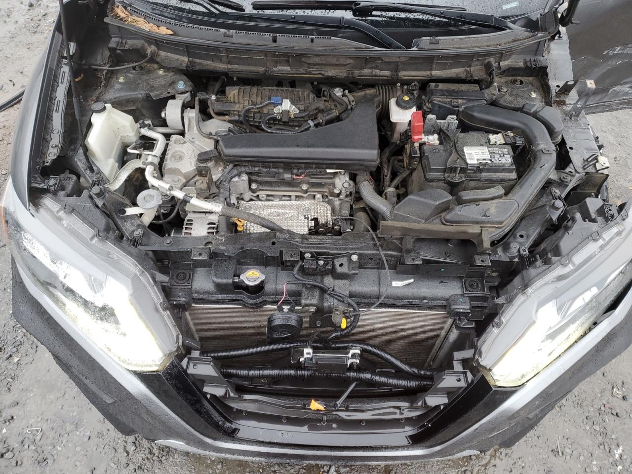 2019 Nissan Rogue VIN 5N1AT2MT7KC791376 Copart auction photo, front end / side damage thumbnail 12