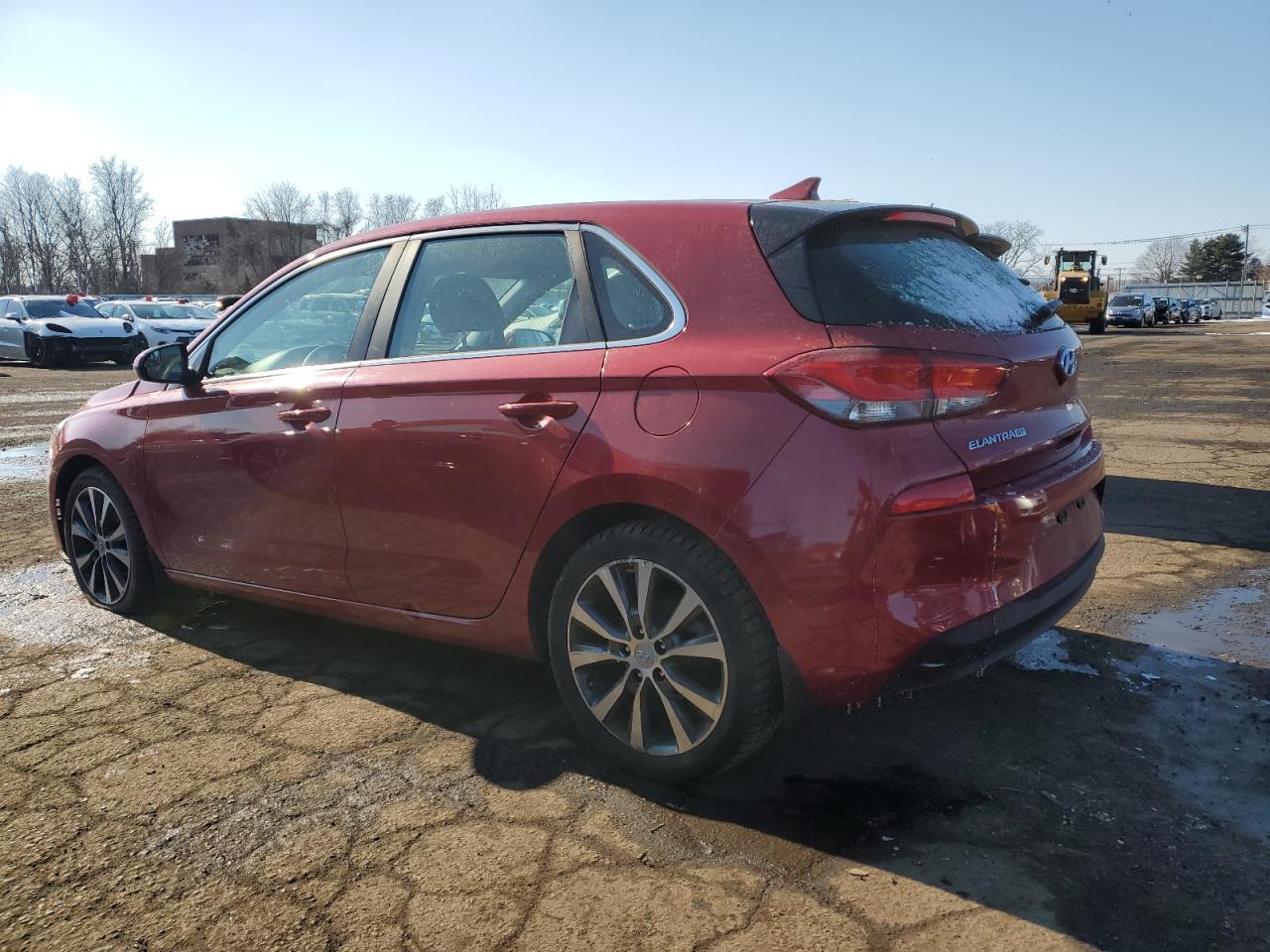 2018 Hyundai Elantra VIN KMHH35LE8JU032795 Copart auction photo, front end / undercarriage damage thumbnail 2