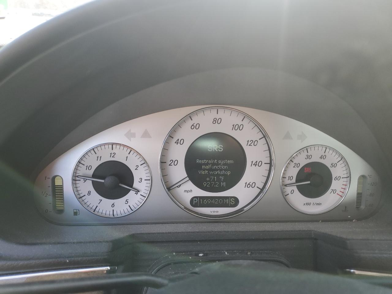 2007 Mercedes-Benz E-klasse VIN WDBUF56X27B132269 Copart auction photo, side damage thumbnail 9