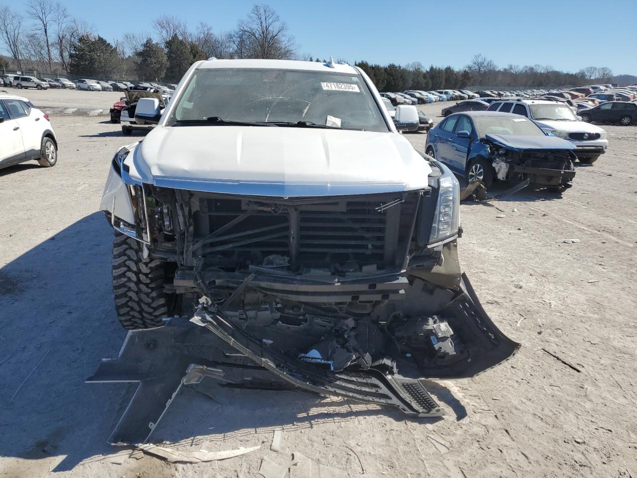 2016 Cadillac Escalade VIN 1GYS4HKJ0GR245804 Copart auction photo, front end damage thumbnail 5